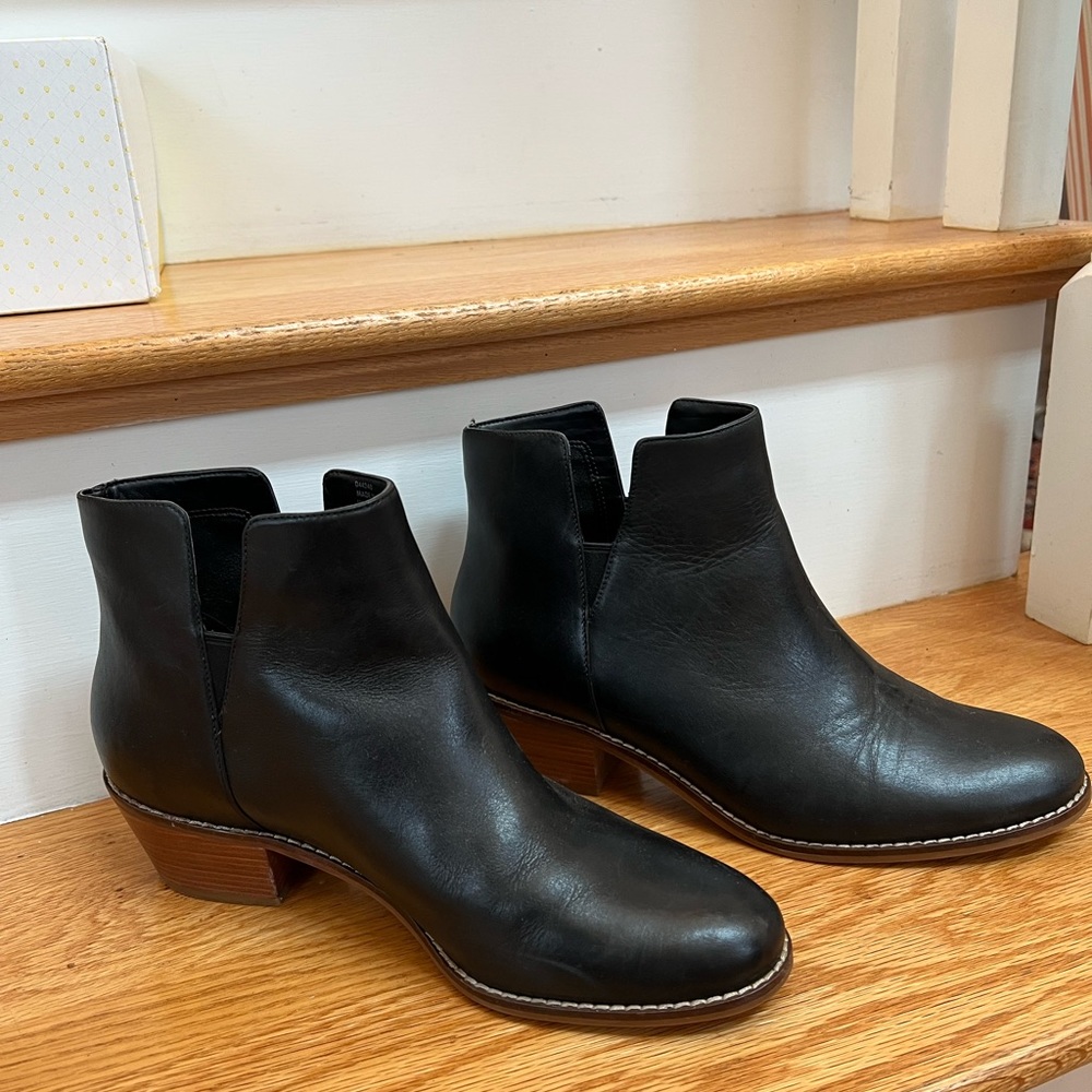 Cole Haan black booties